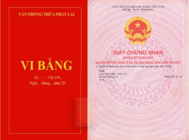 Vi bằng là gì ? Thủ tục lập vi bằng khi mua bán nhà đất